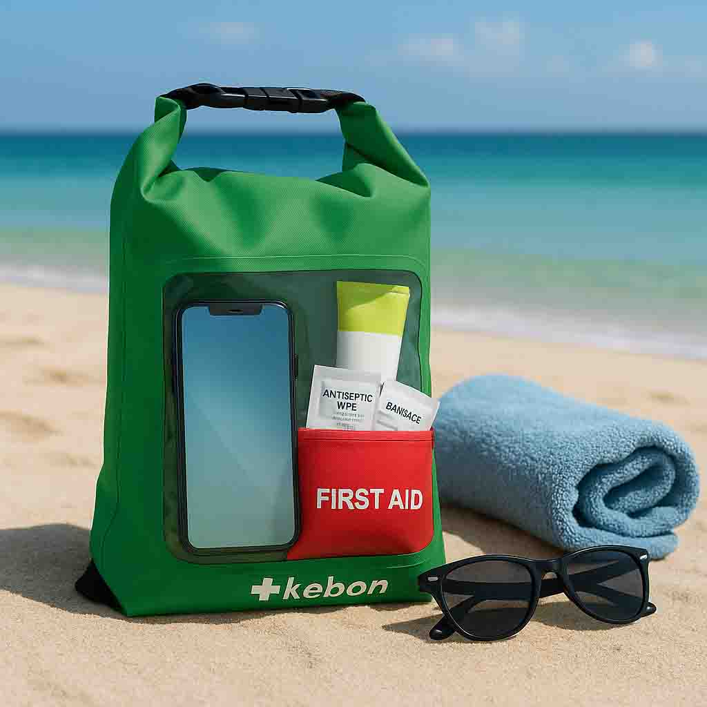 Stay Safe This Summer: Yiwu Kebon Launches Waterproof Dry-Wet Bag with First Aid Essentials for Swimmers and Outdoor Lovers