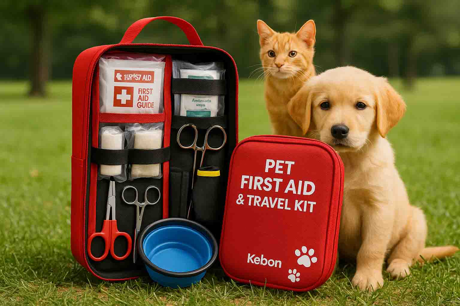 Kebon Unveils Pet First Aid & Travel Kit for On-the-Go Safety