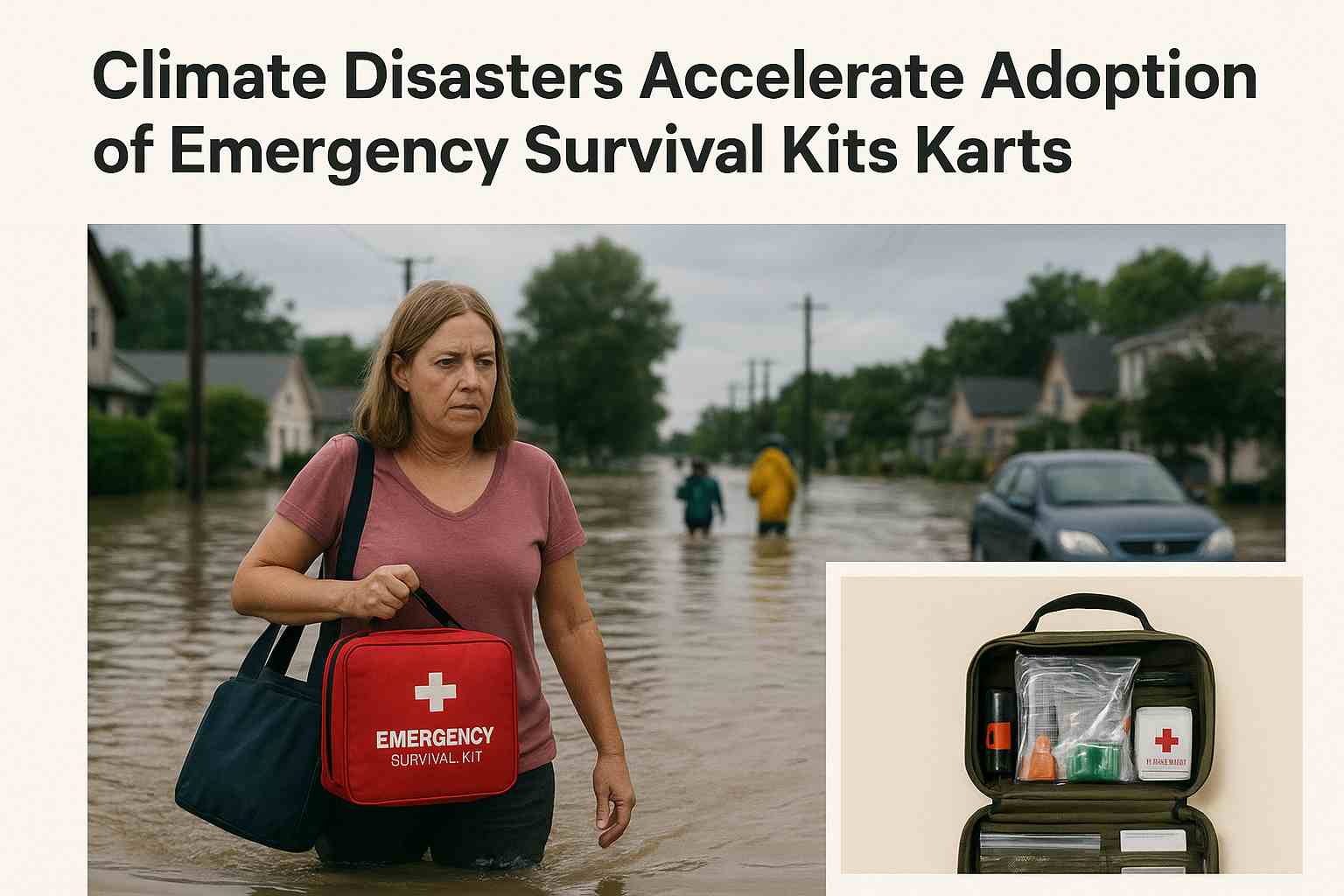 Climate Disasters Accelerate Adoption of Emergency Survival Kits