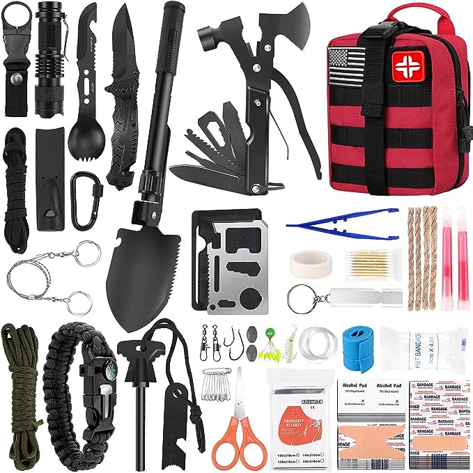 What is an outdoor survival kit?