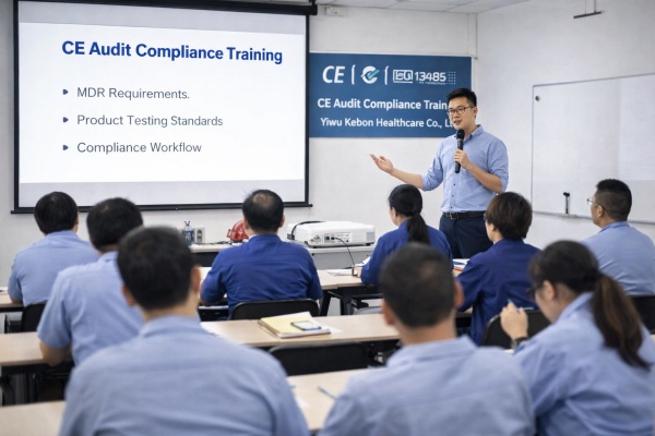 “Annual CE Audit Training Successfully Conducted at Yiwu Kebon Healthcare Co., Ltd.”