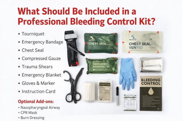 What Should Be Included in a Professional Bleeding Control Kit?