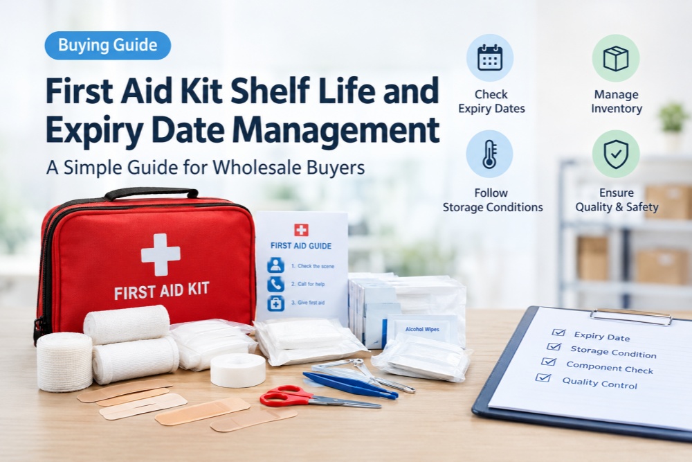 First Aid Kit Shelf Life and Expiry Date Management: A Guide for Wholesale Buyers