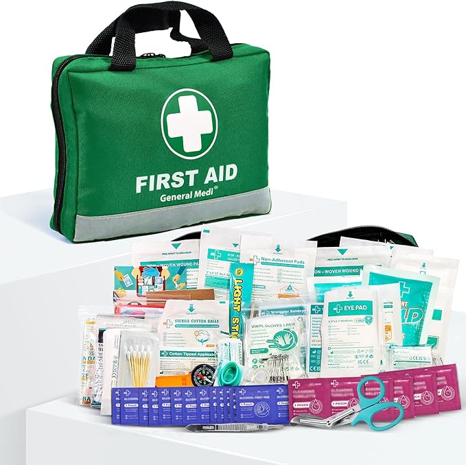 210 Piece First Aid Kit | Emergency Kit | Reflective Design